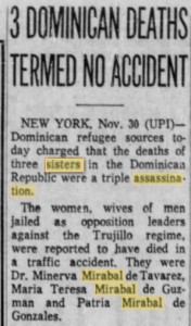 mirabal sisters death claimed no accident mentions degalindez